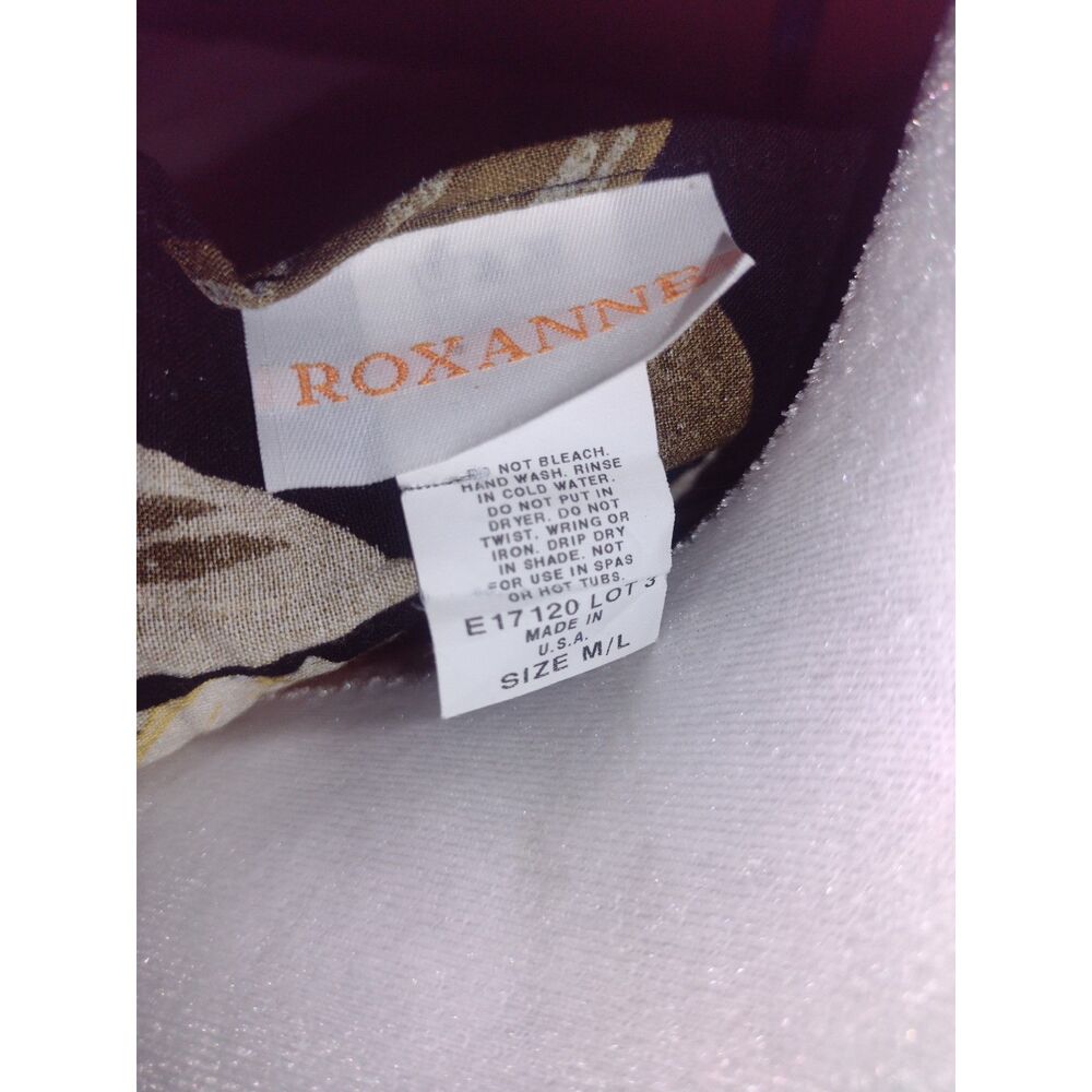 Roxanne Sarong Swim Cover-Up - Size M/L - Vibrant Tropical Print - Picture 6 of 6